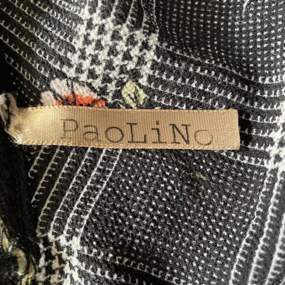 Paolino Sleeveless Plaid Floral Print Jumpsuit with Tie Waist Cottagecore Light - Picture 2 of 11